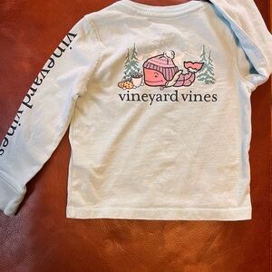 Vineyard Vines Kids' Light Blue Long Sleeve Tee